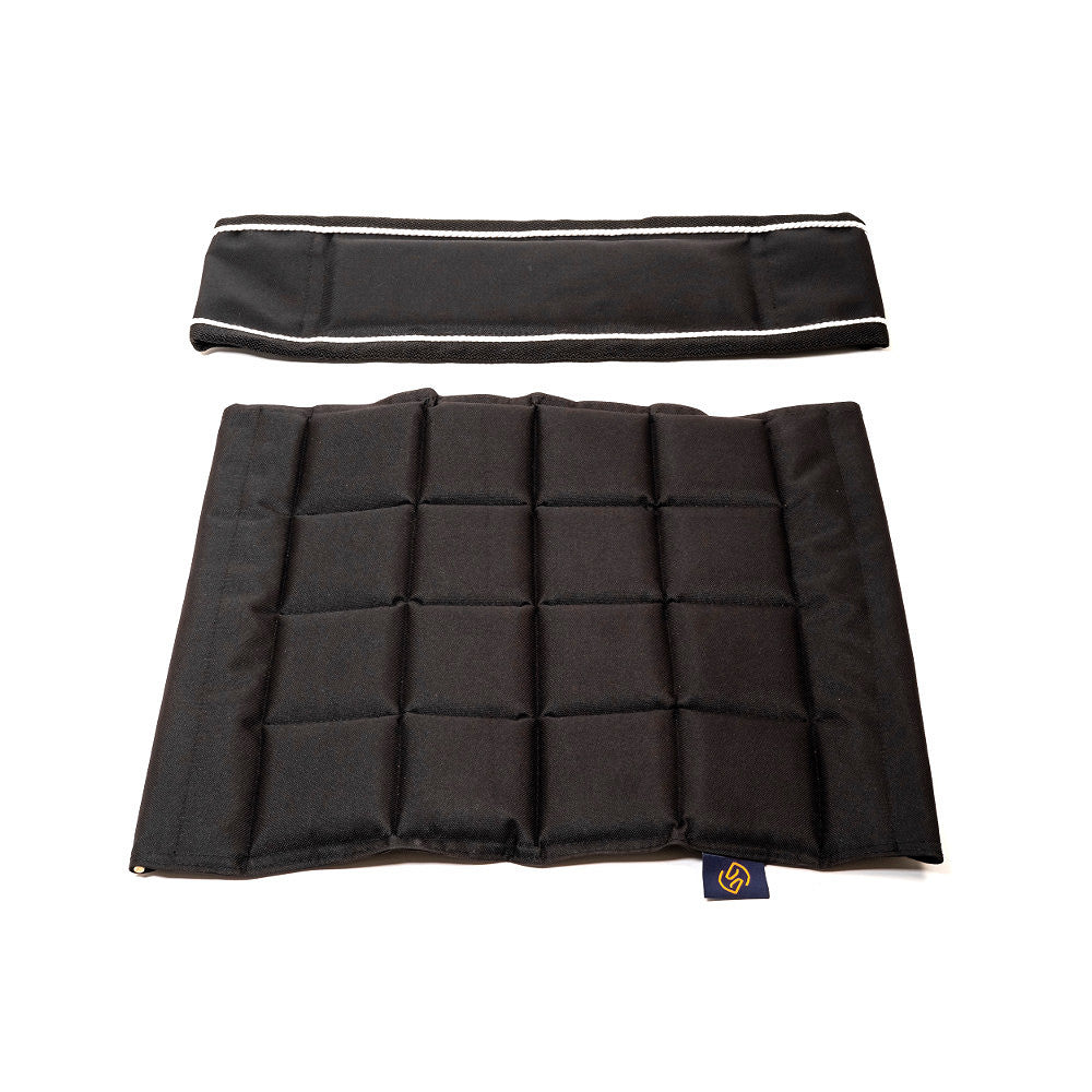 One Seat and Back w/two velcro