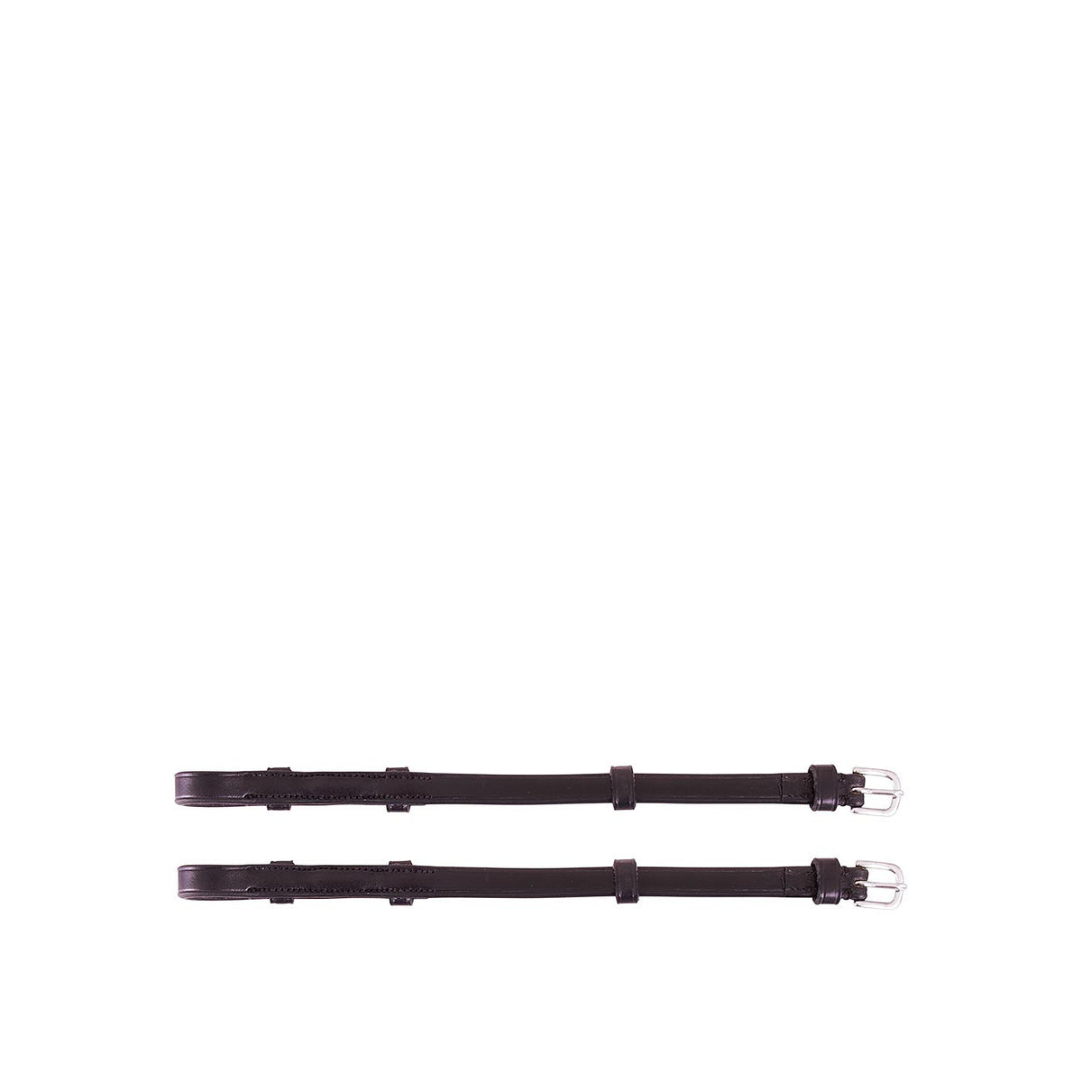 BR Cheekpieces blind+round Buckle per Pair