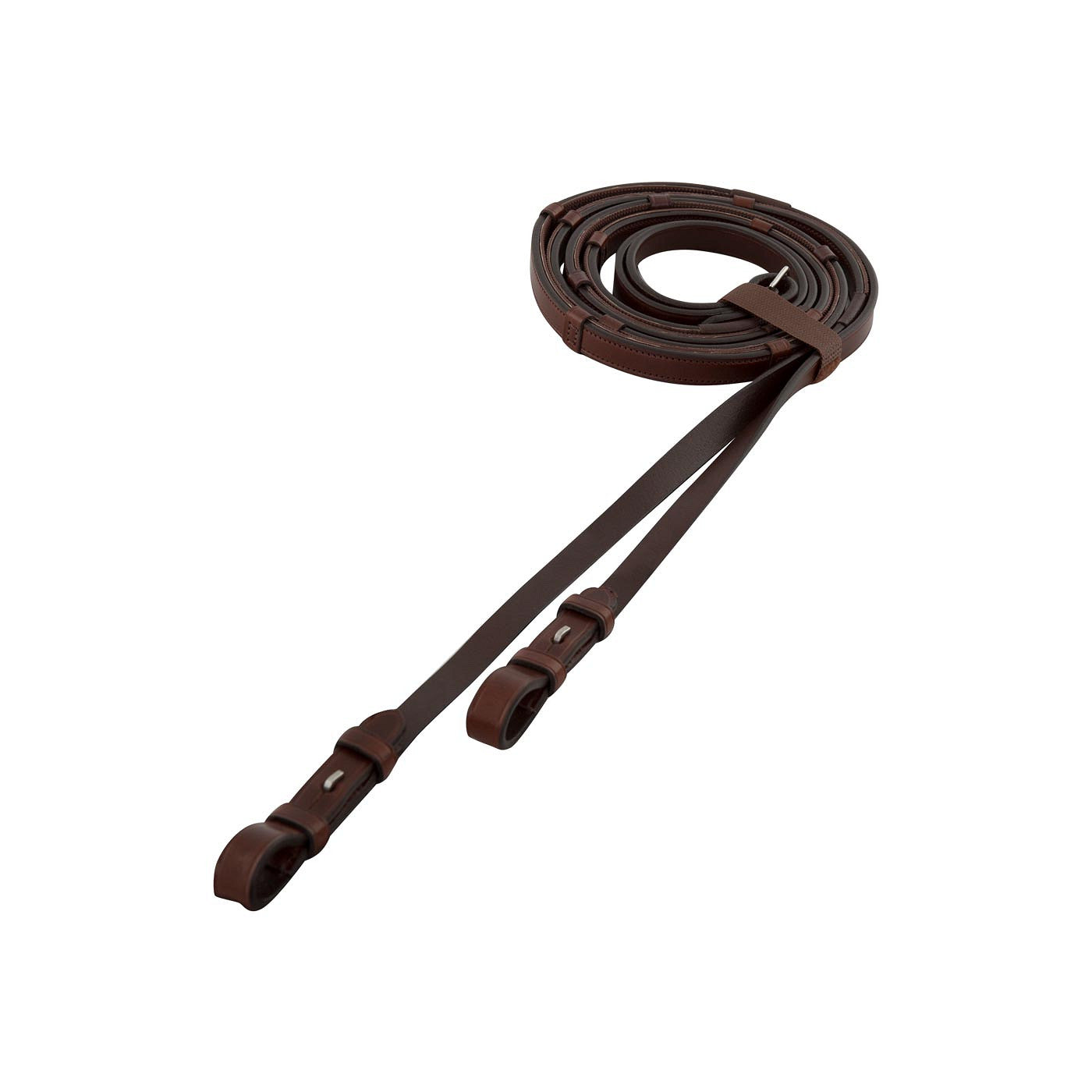 BR Grip Rein Leather non-skid 16mm blind