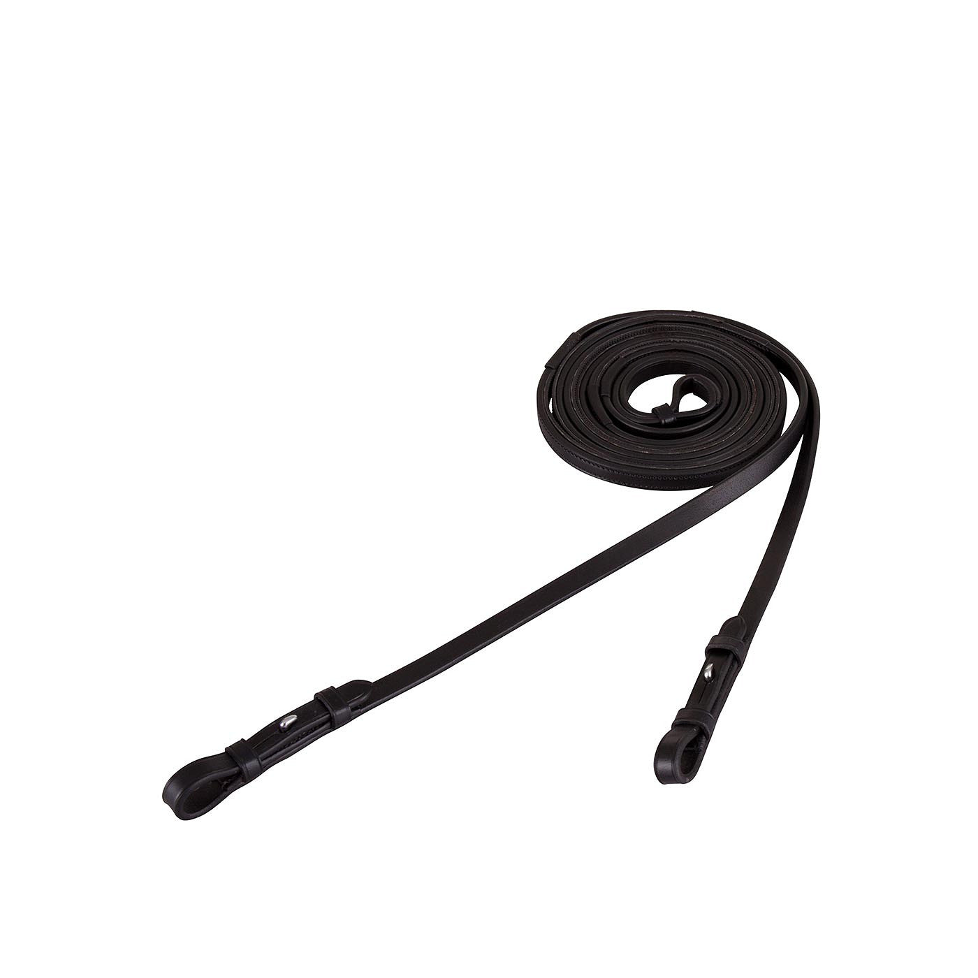 BR Curb Rein Leather closed 13mm blind