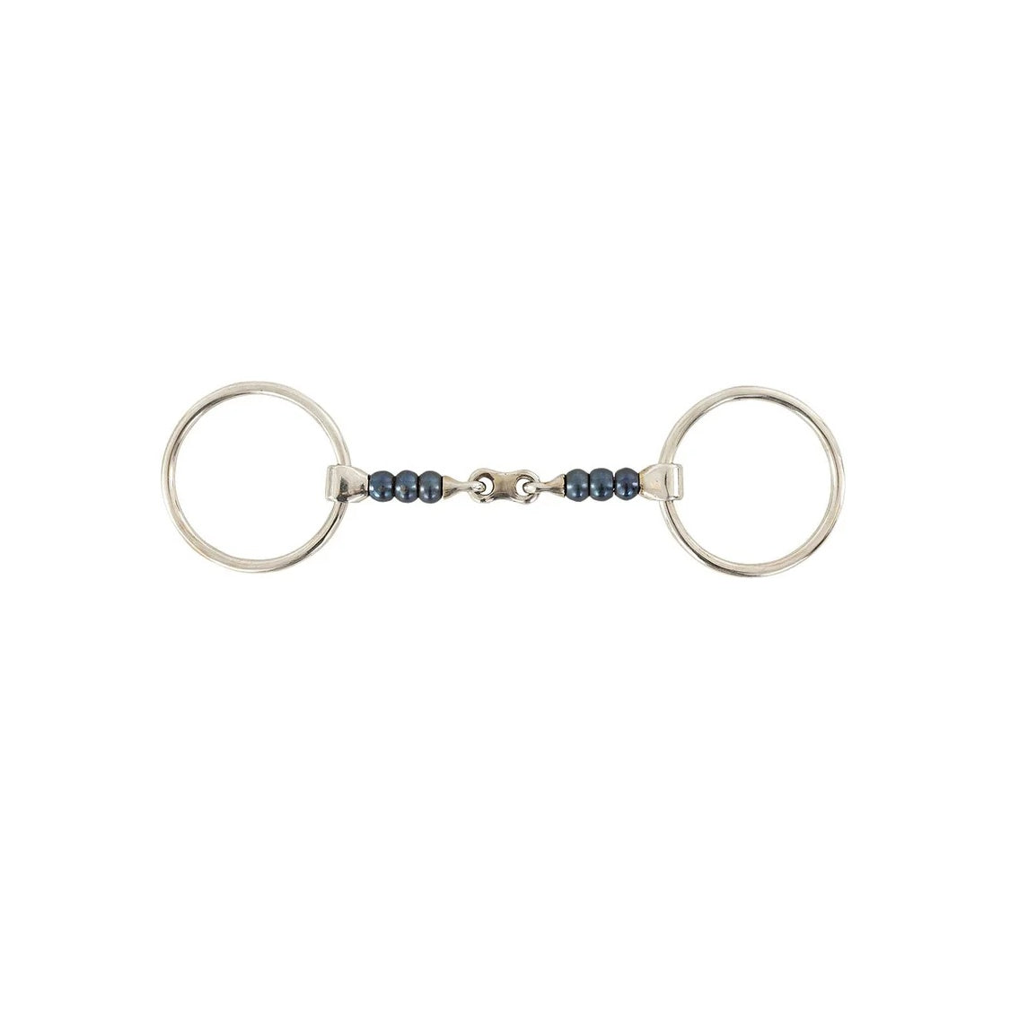 BR Double Jointed Loose Ring Snaffle Sweet Iron 14 mm