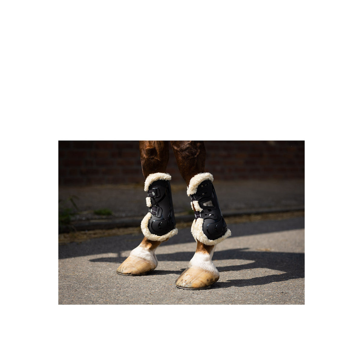BR Tendon boots Urban Comfort w/fake fur