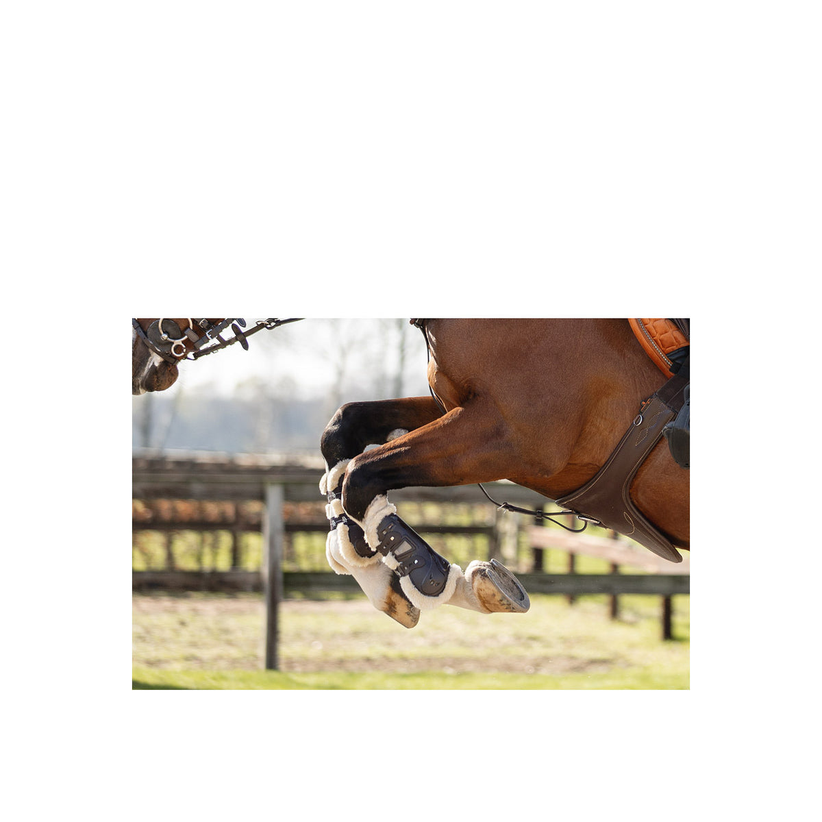 BR Tendon boots Urban Comfort w/fake fur