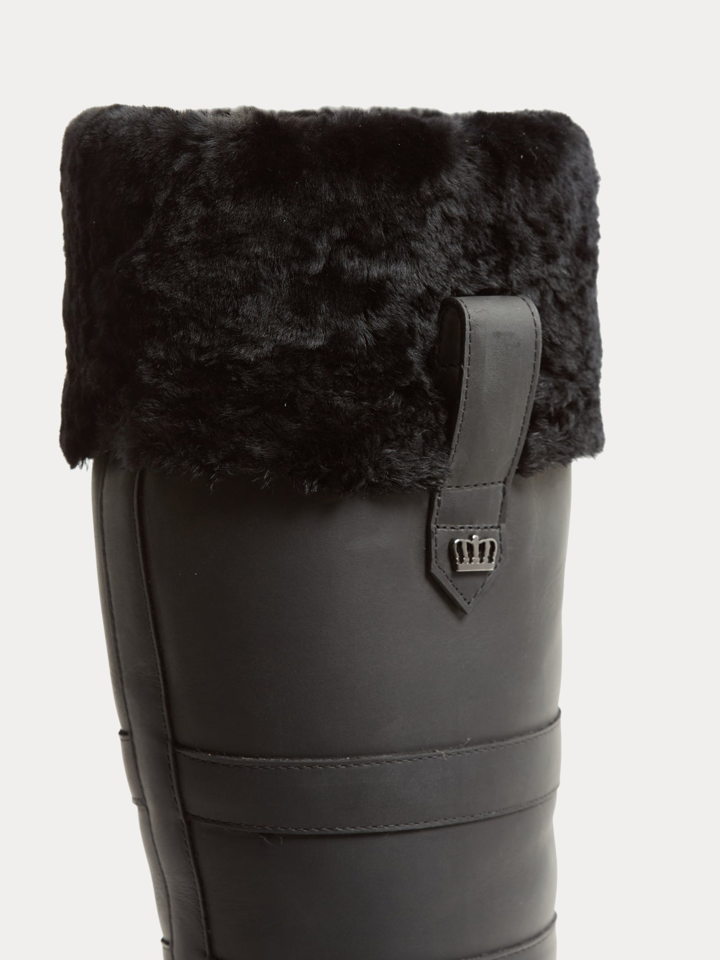 Kingsley Helsinki Schapenvacht – Outdoorlaars Zwart