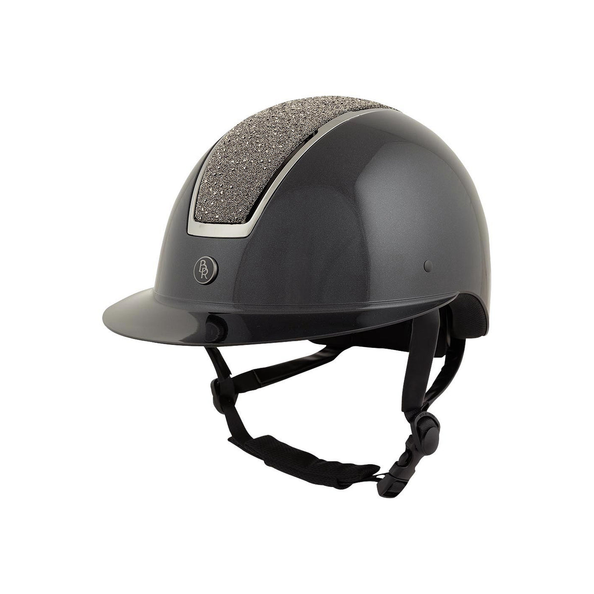 BR Riding Helmet Omega Glamourous Glossy