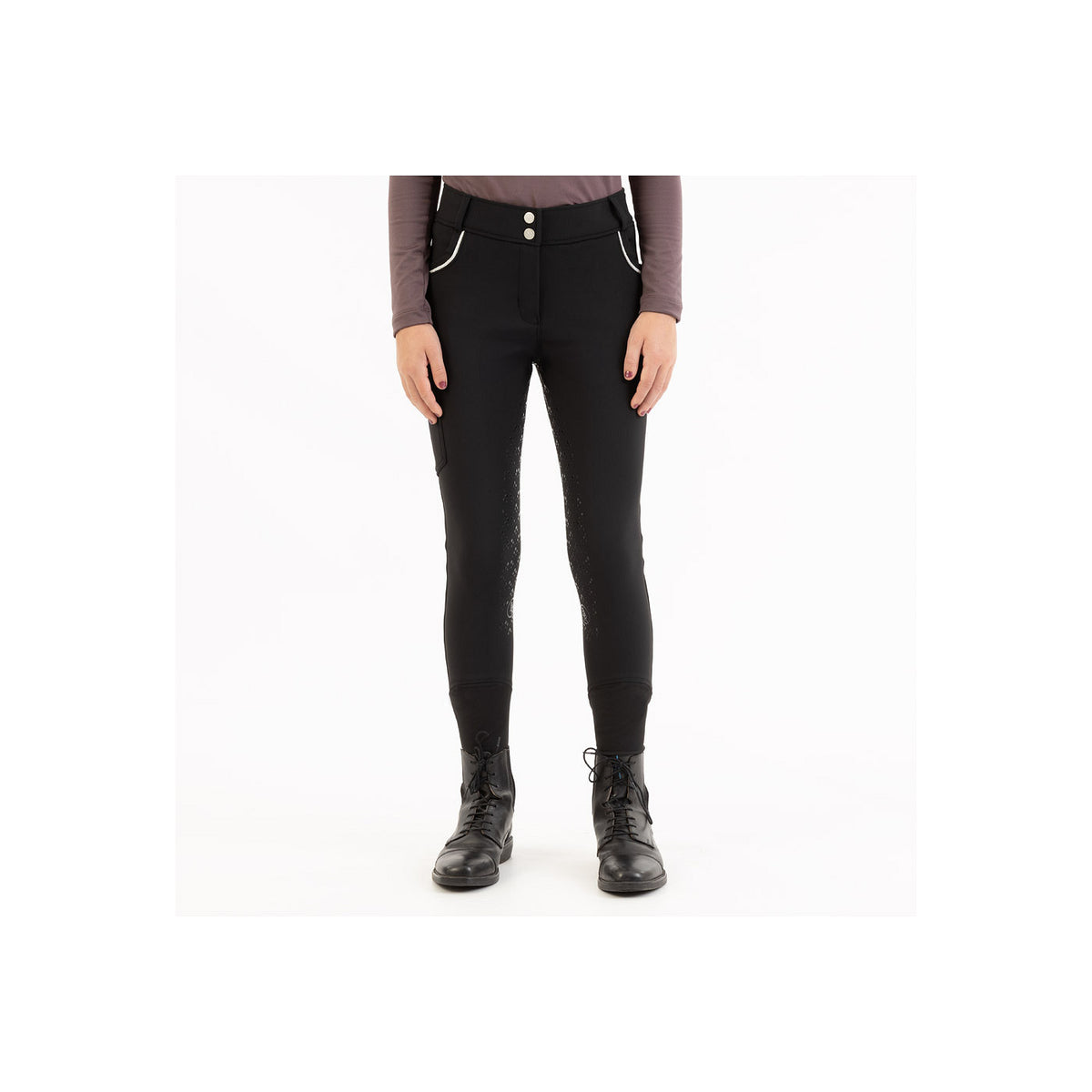 BR Eevolv Soft Shell Riding Breeches Jurre Silicone Seat