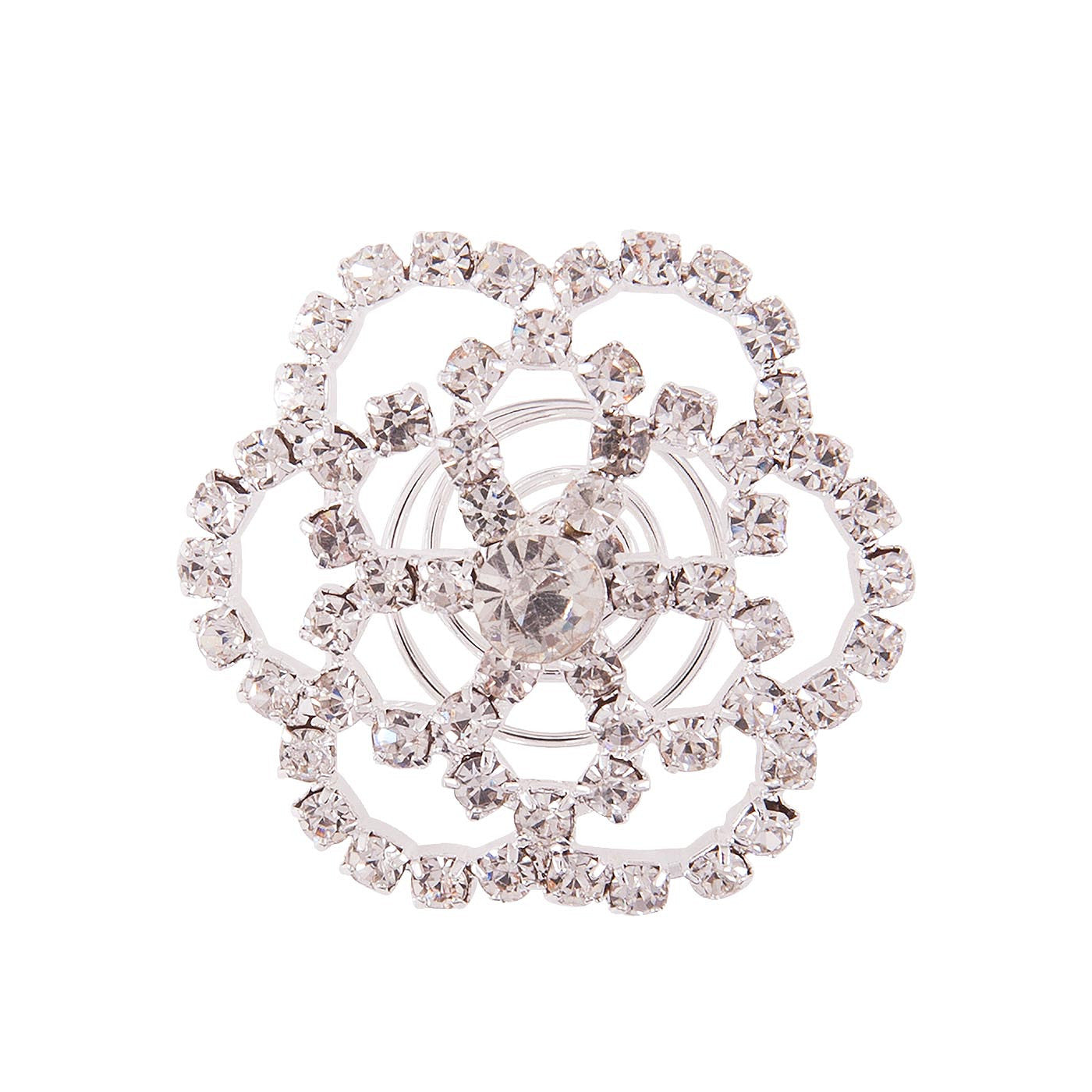 BR Spiral Bun Pin Jewel Rider