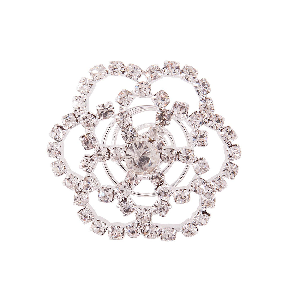 BR Spiral Bun Pin Jewel Rider