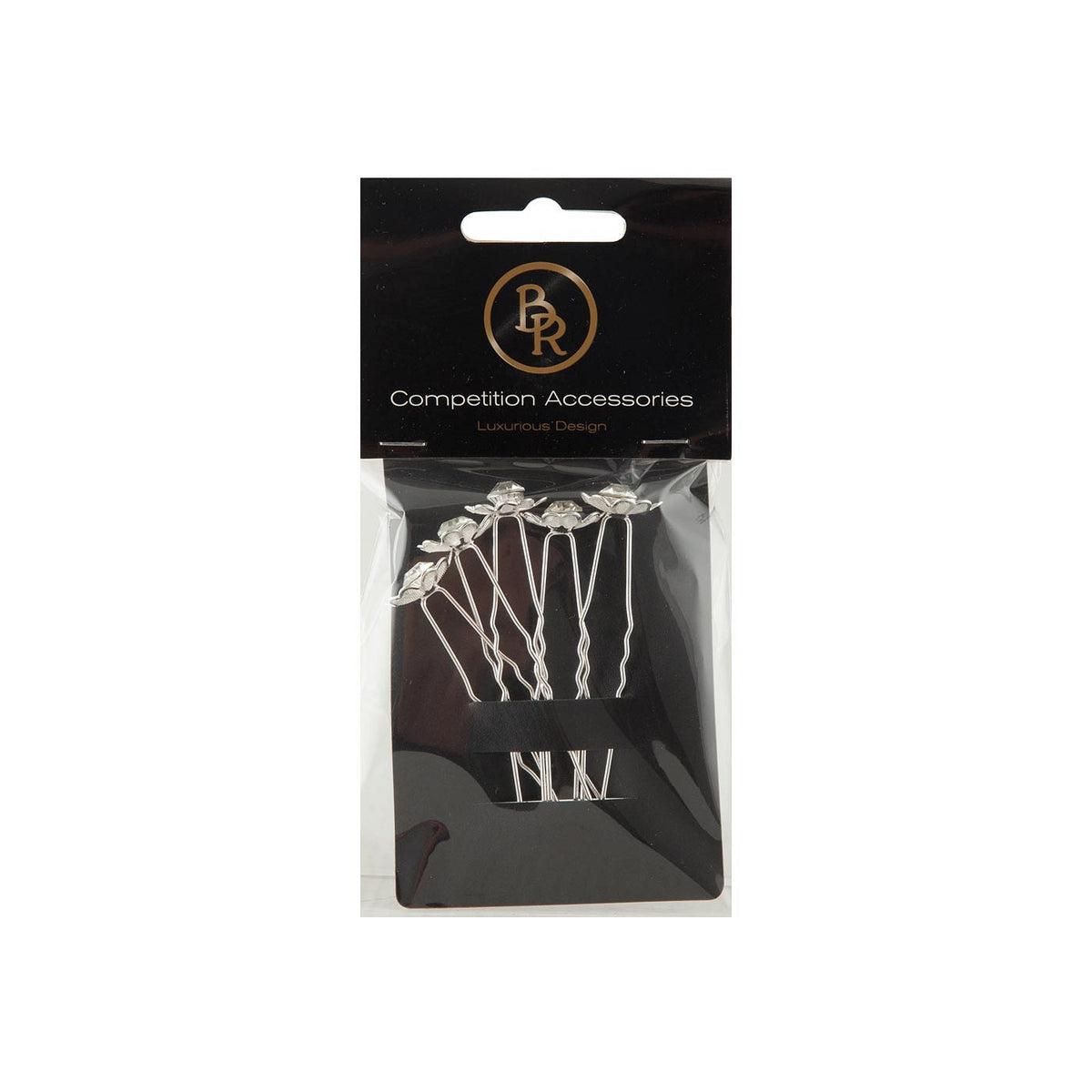Bun pin BR Daffodil set/5pcs silver PU6