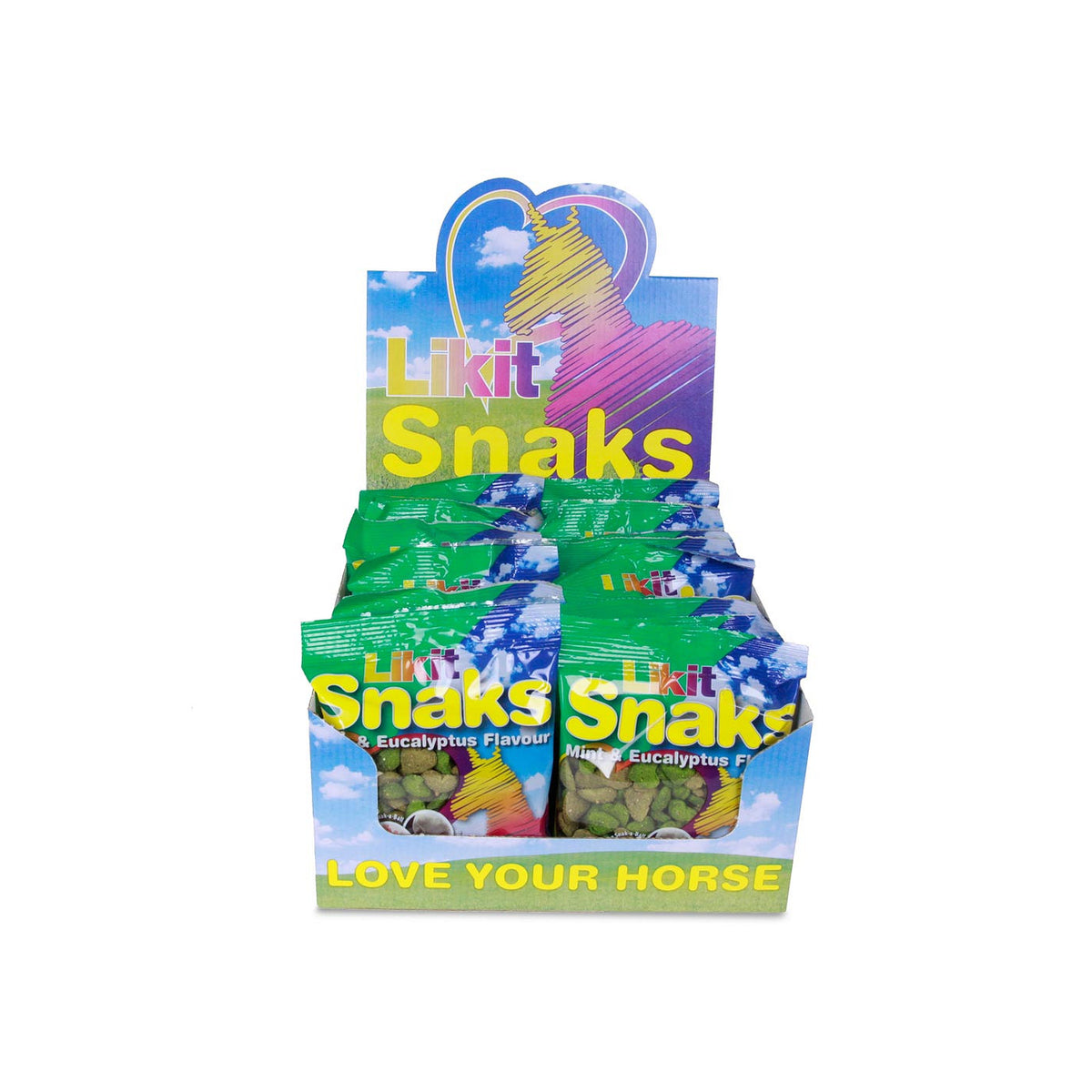 Likit Snaks 100g Mint/Eucalypt Display PU20
