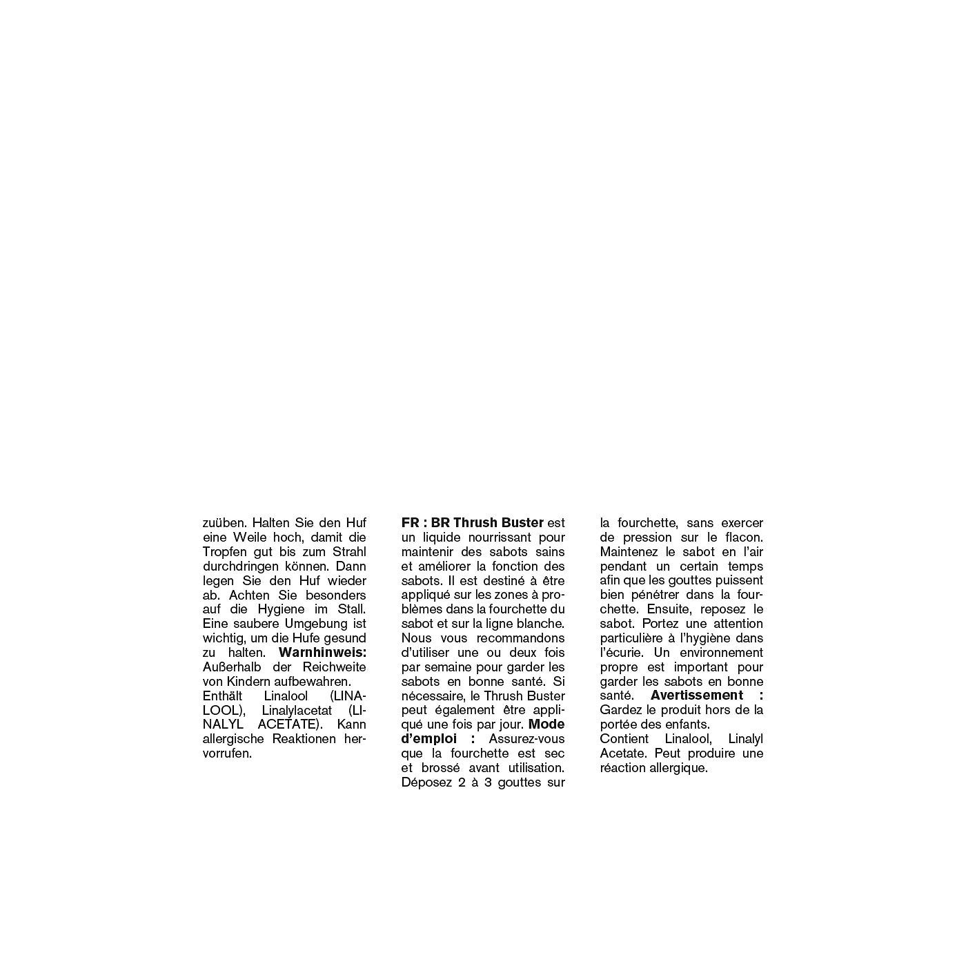 BR Thrush Buster 59ml