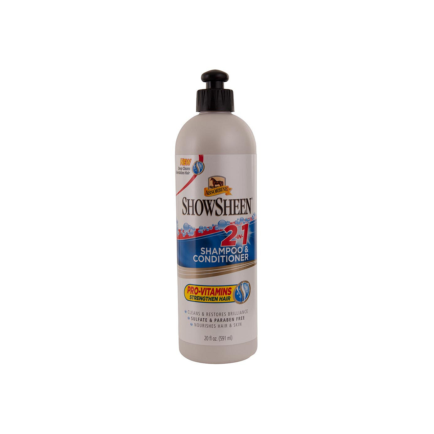 Absorbine Shampoo and Conditioner 2-in-1 ShowSheen 591 ml