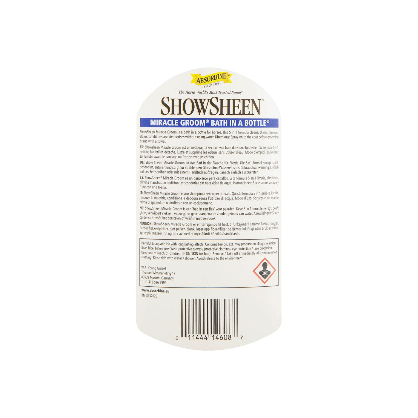 Miracle Groom Absorbine 5 in 1 946 ml