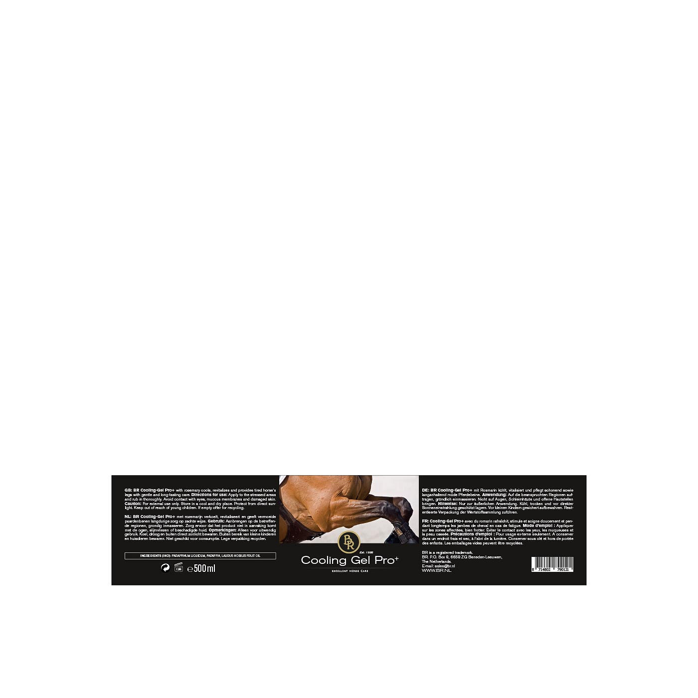 Cooling gel Pro+BR 500ml