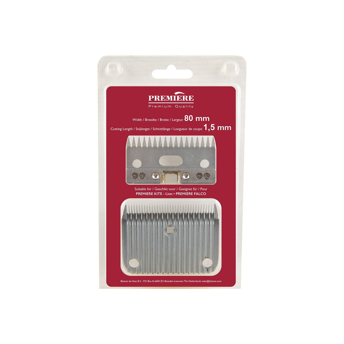 Premiere Clipper Blades Falco, Kite Li-Ion & Vulture 1,5 mm
