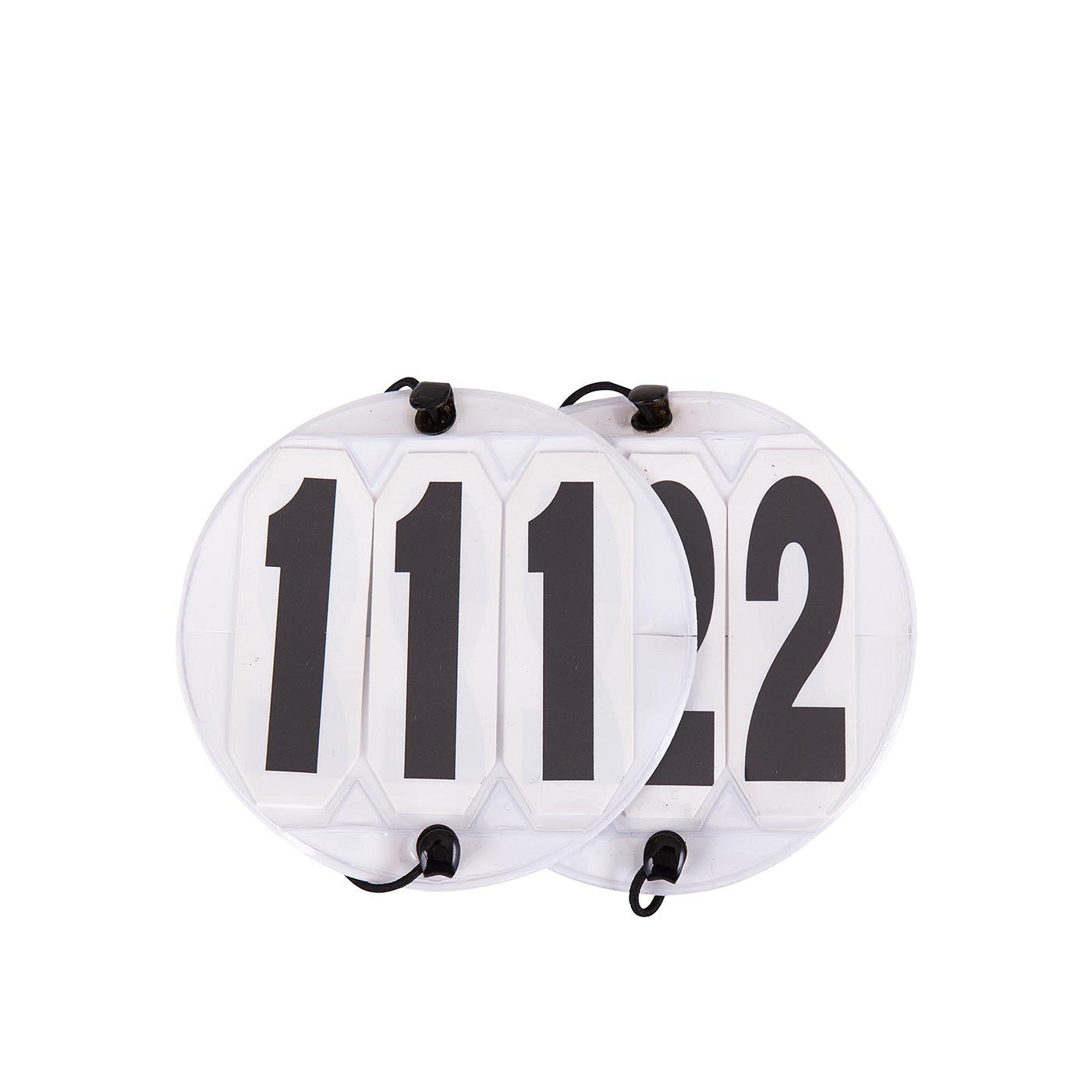 PREM.Starting number round 9cm dia.000-999 p.pair