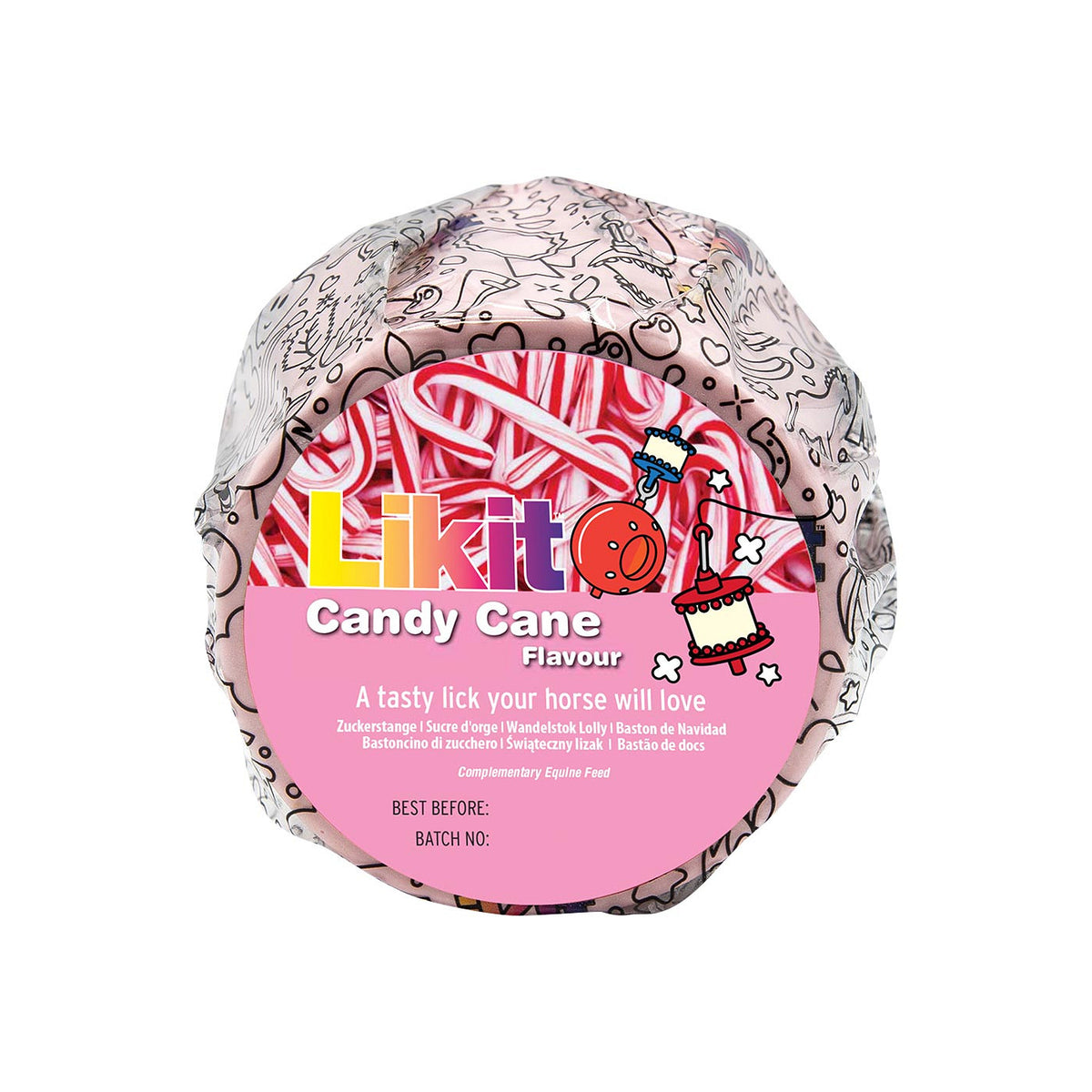 Likit Lick Winter Special Candy Cane 650 g