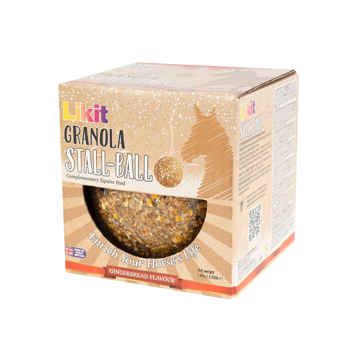 Likit Granola Stall Ball Gingerbread