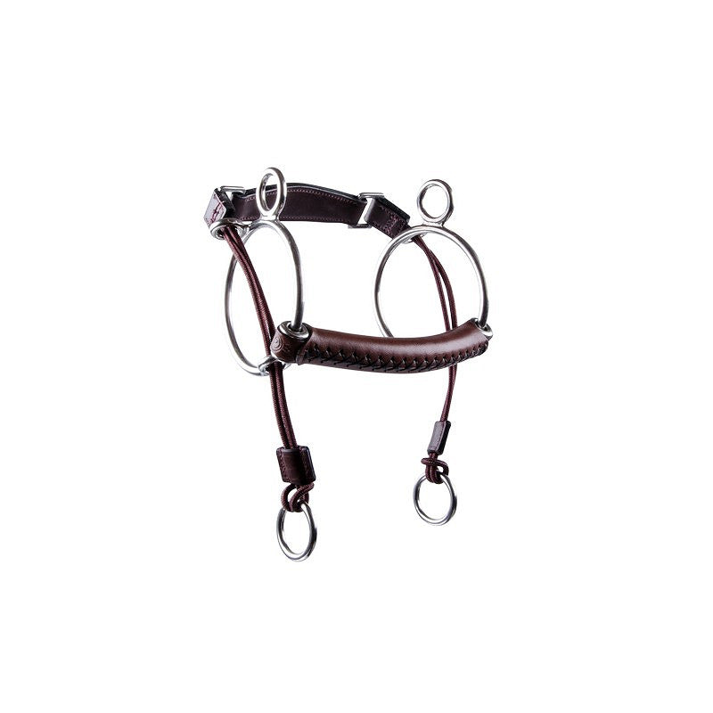 TRUST Leather curbgag straight-20