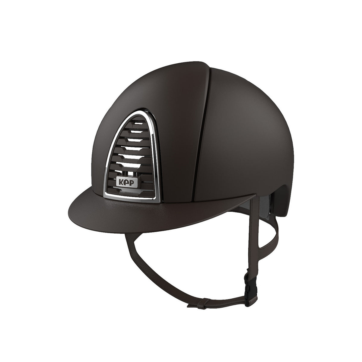 KEP Cromo 2.0 Textile frame chrome,grid grey