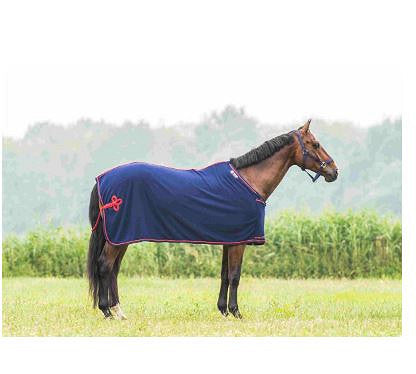 TRUST Show rug red piping