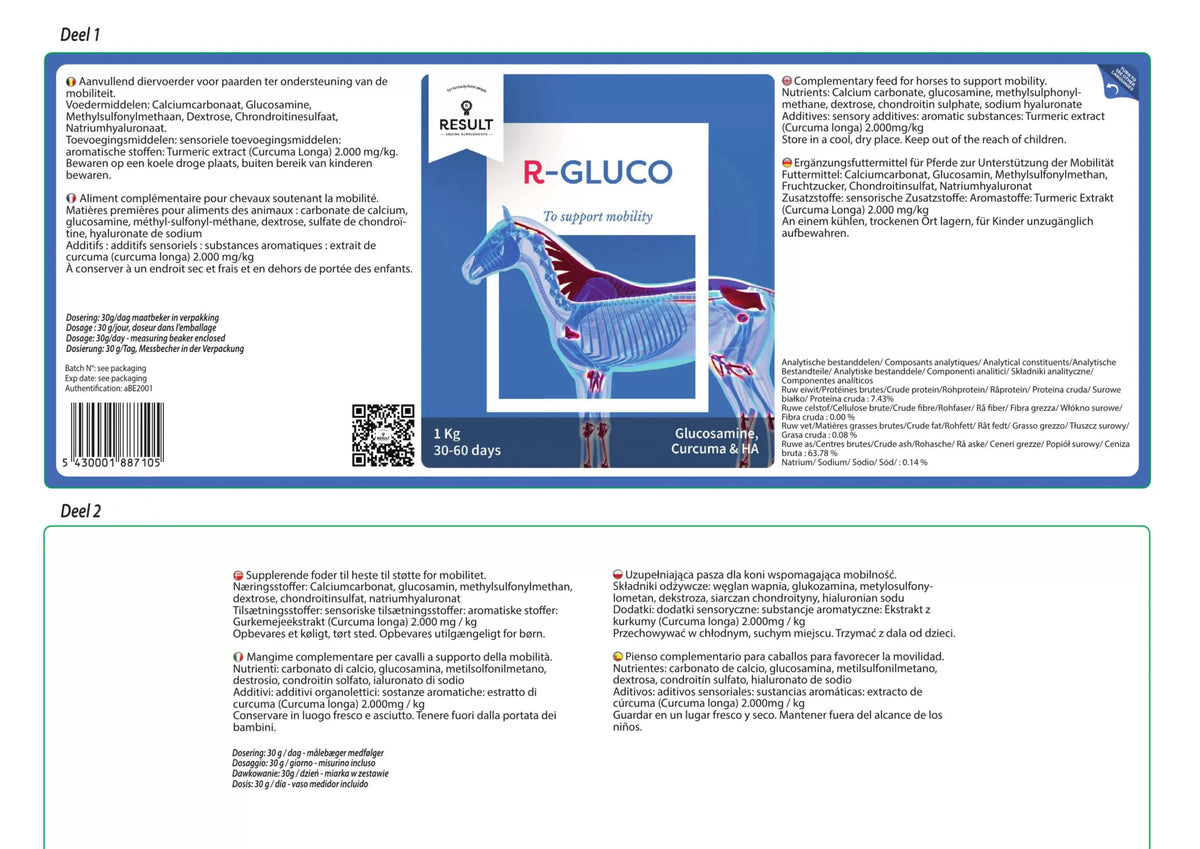 Result Equine - R - Gluco