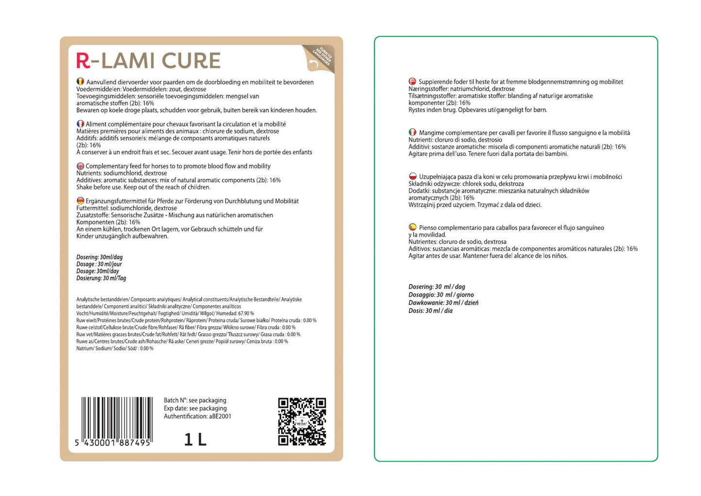 Result Equine - R - Lami Cure