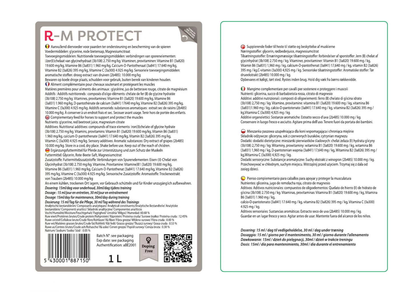 Result Equine - R - M Protect