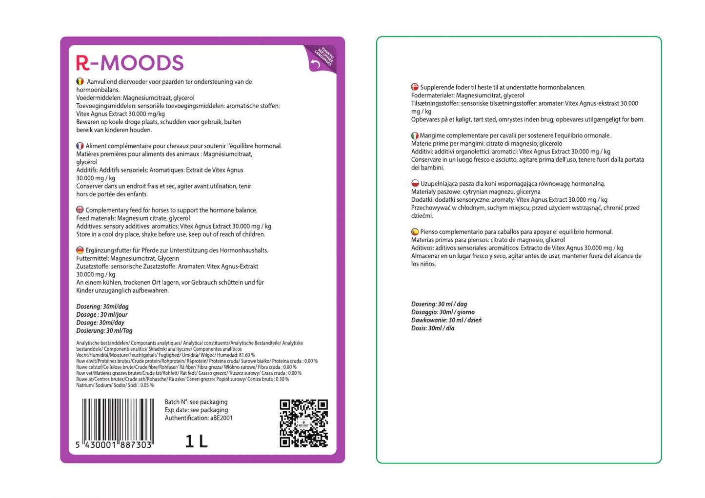 Result Equine - R - Moods