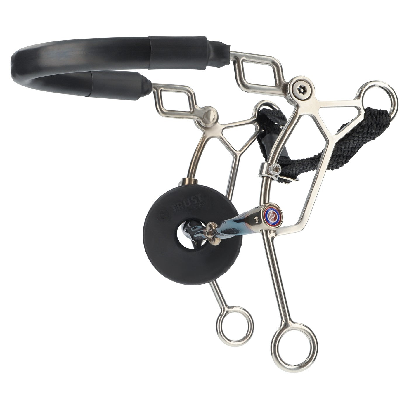 Trust Sweet Iron Hackamore combi long-slow twist Lock-16
