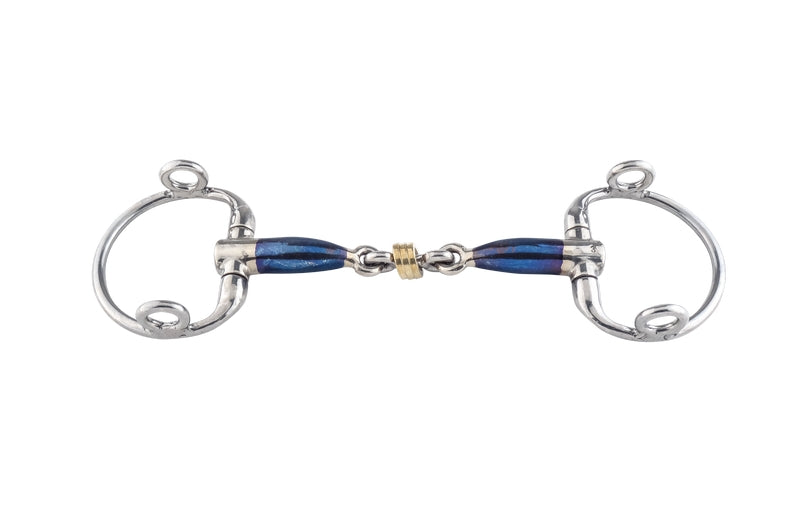 Trust Sweet Iron eggbutt gag brass ring-16