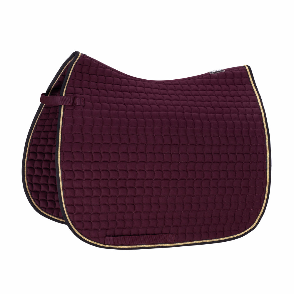 Eskadron Cotton Contrast Zadeldek - blackberry