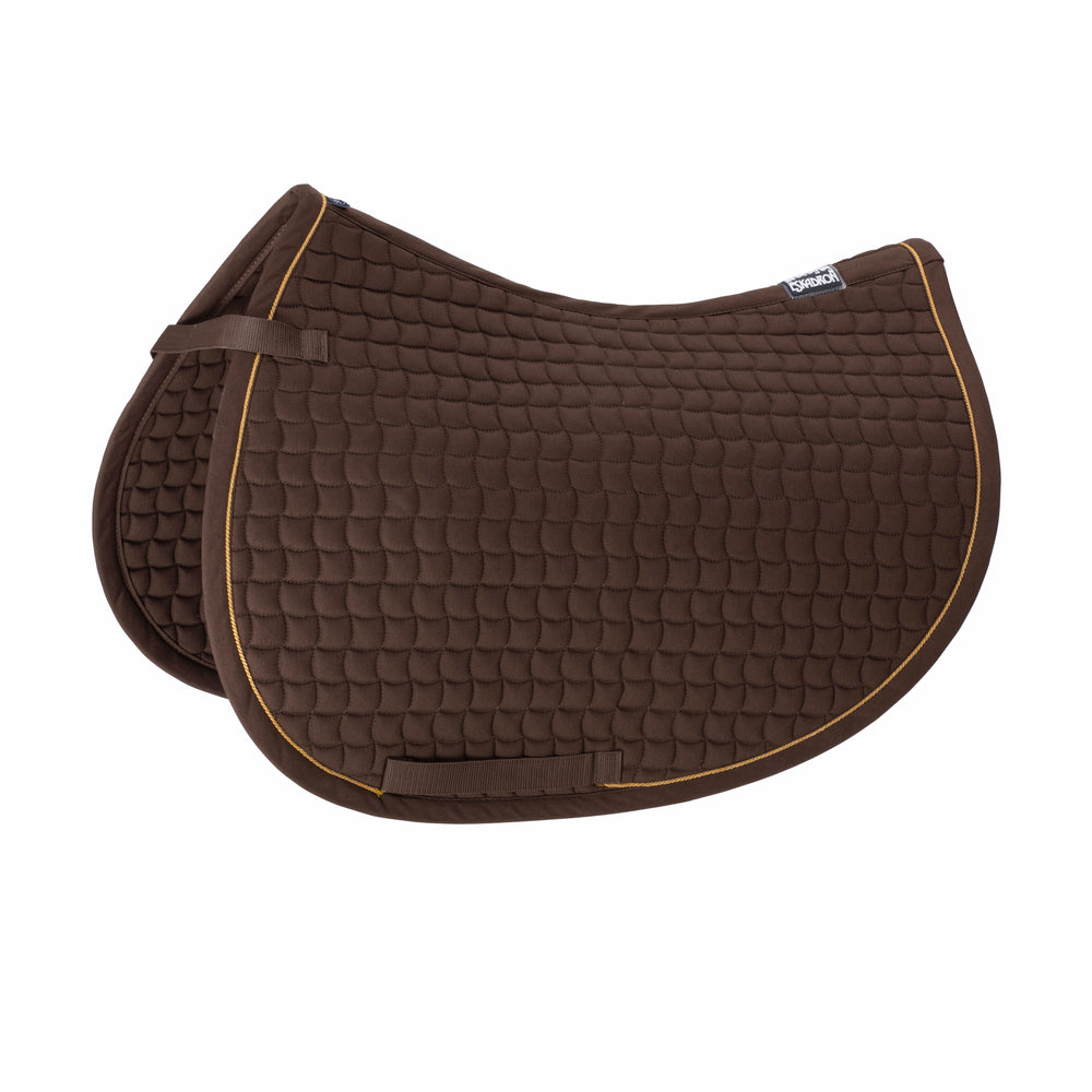 Eskadron Cotton Gold Zadeldek - darkbrown