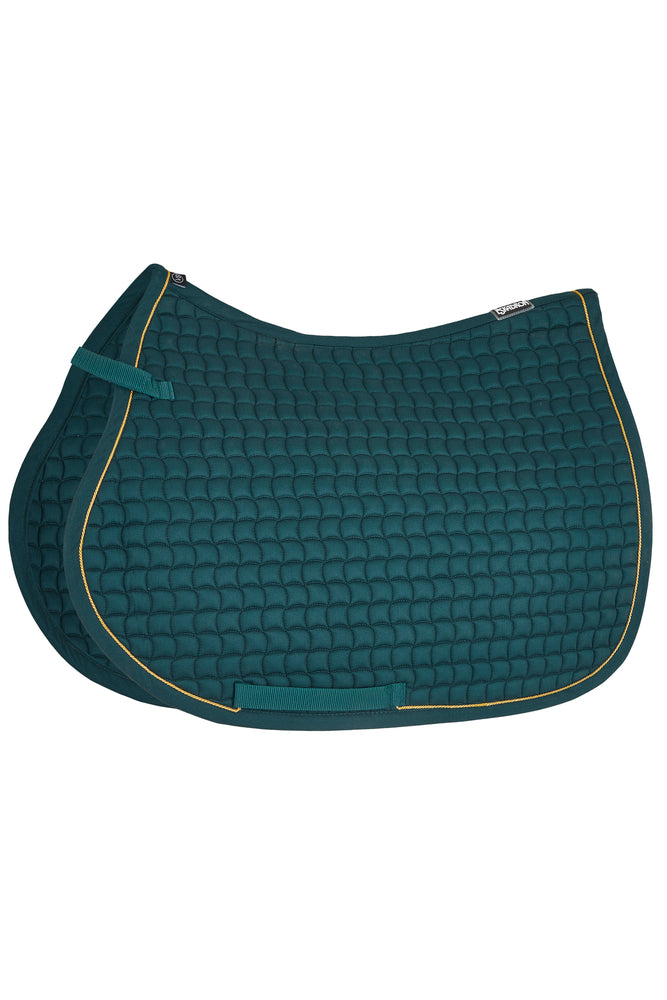 Eskadron Cotton Gold Zadeldek - racinggreen