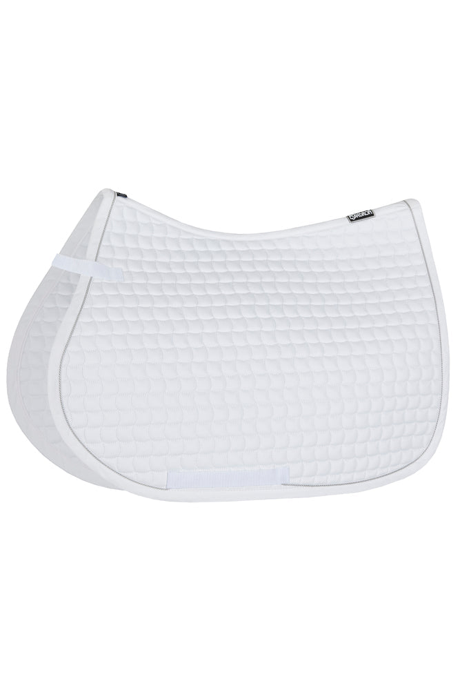 Eskadron Cotton Silver Zadeldek - white