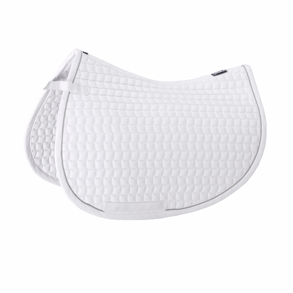 Eskadron Cotton Silver Zadeldek - white