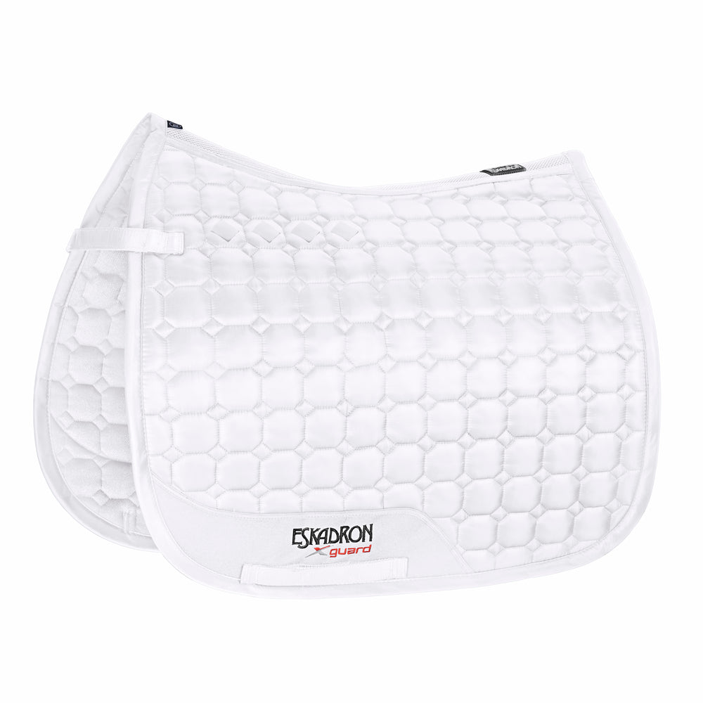 Eskadron Glossy Compact Zadeldek - white
