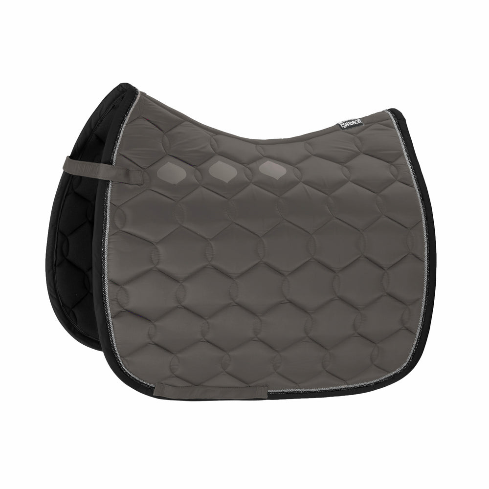 Eskadron Glossy Wave Contrast Zadeldek - anthra