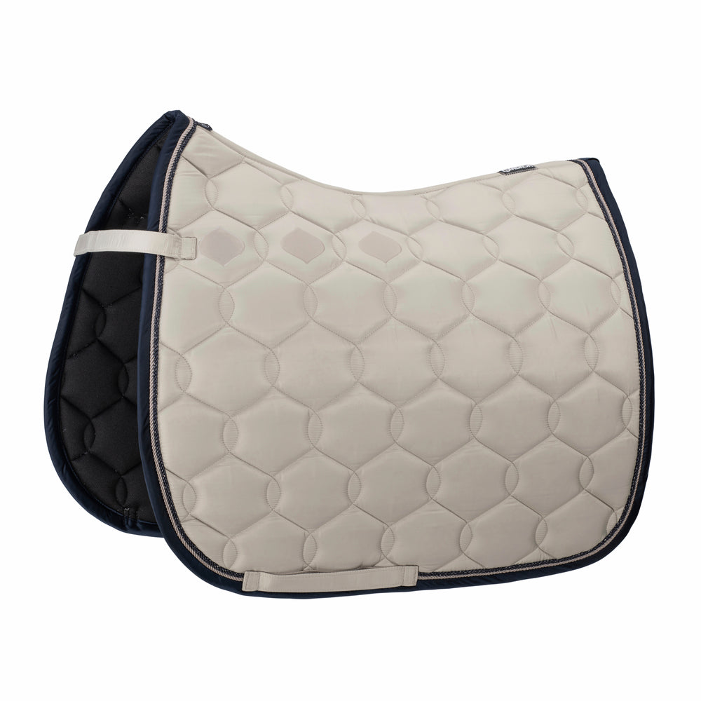 Eskadron Glossy Wave Contrast Zadeldek - dove