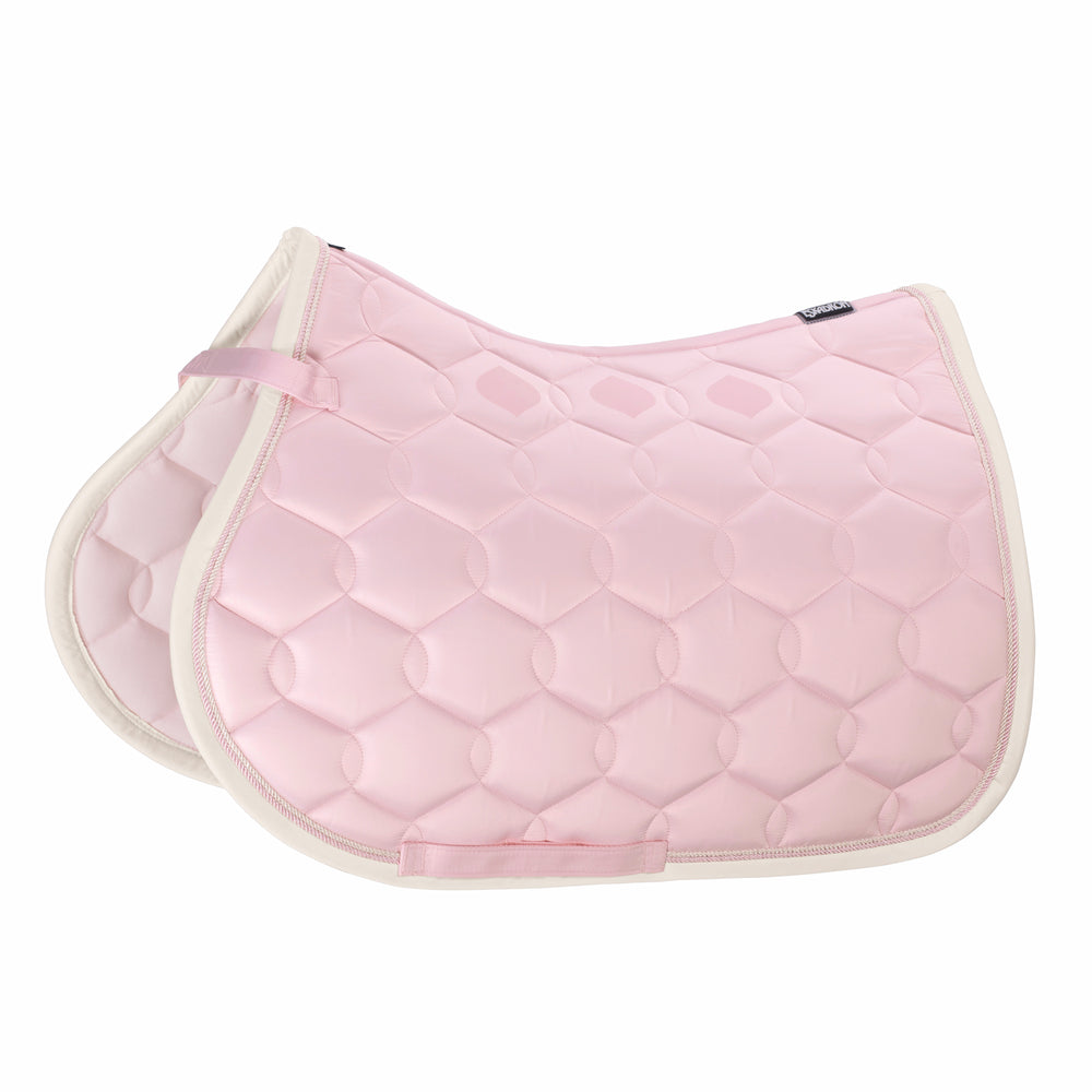 Eskadron Glossy Wave Contrast Zadeldek - powderrose