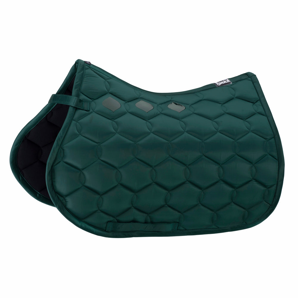 Eskadron Glossy Wave Zadeldek - racinggreen