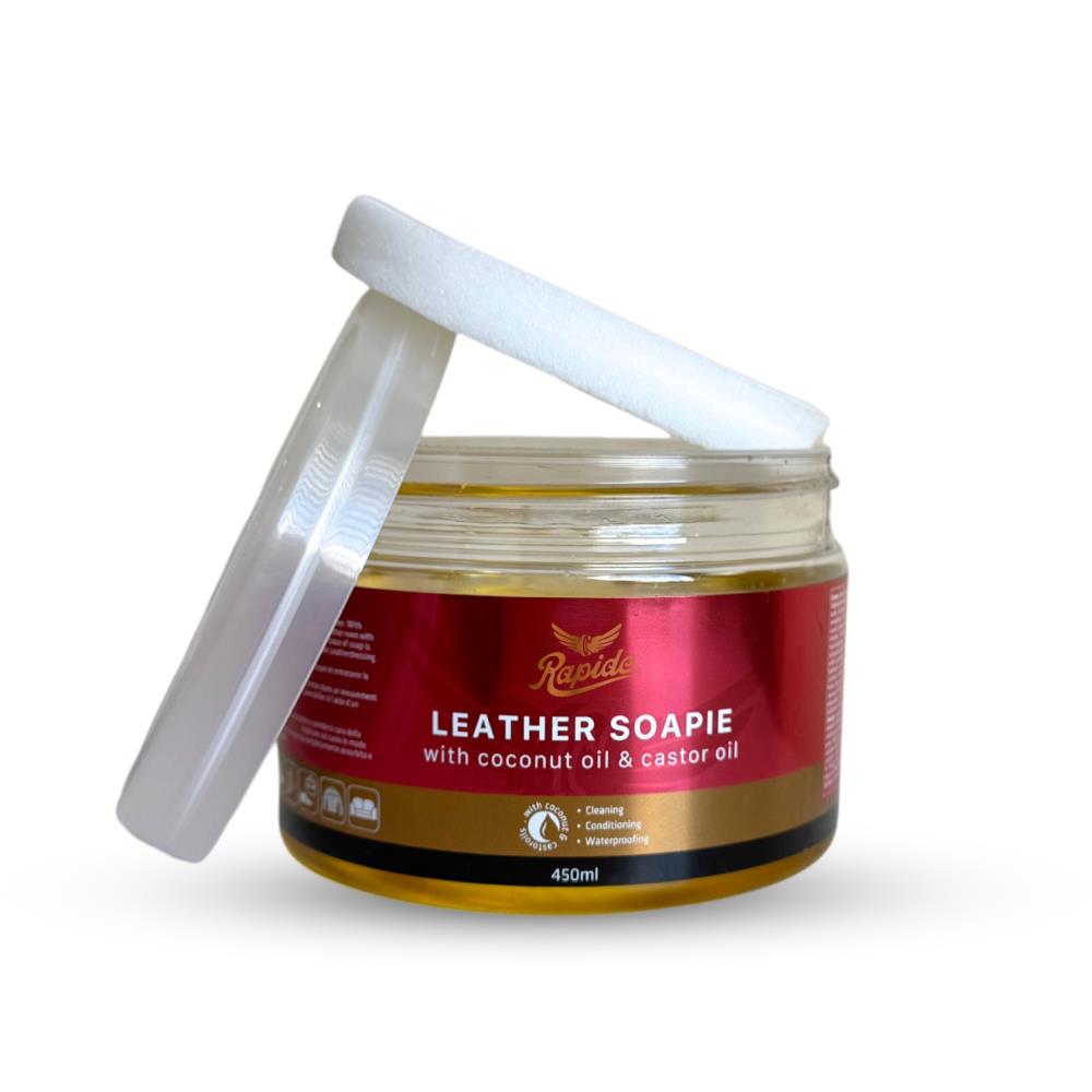 Leather Soapie (met spons) - Rapide