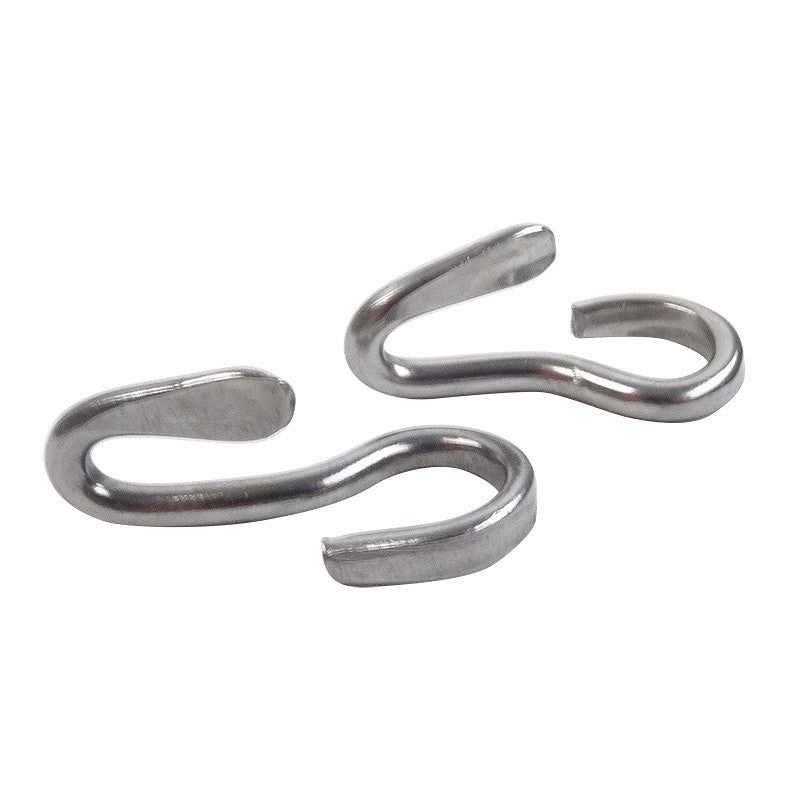 TRUST Curb chain hook (pair)