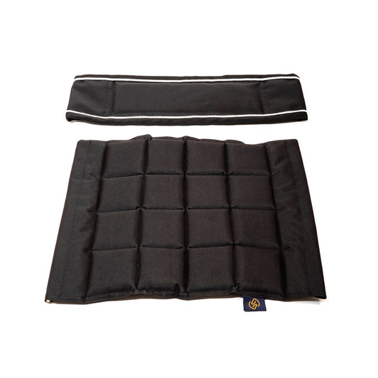One Seat and Back w/two velcro