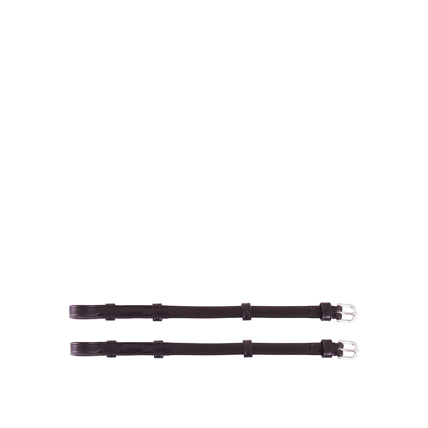 BR Cheekpieces blind+round Buckle per Pair
