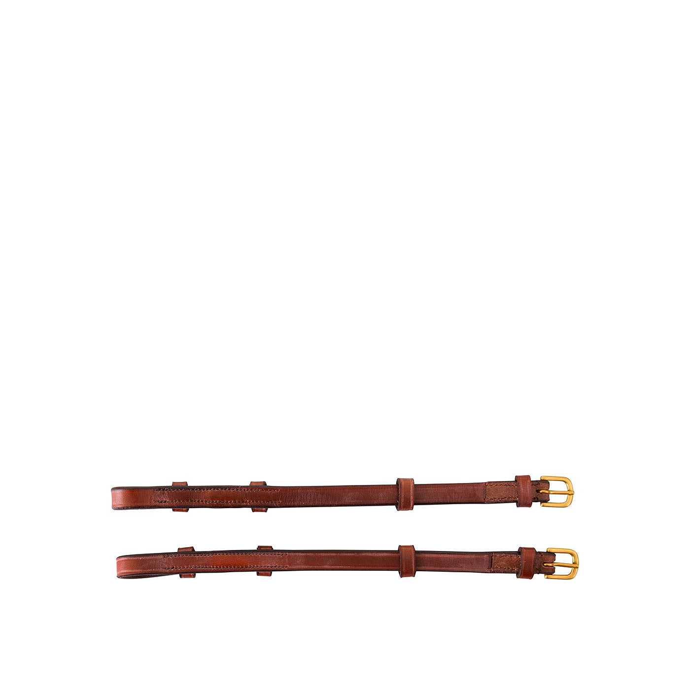 BR Cheekpieces blind+round Buckle per Pair