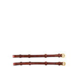BR Cheekpieces blind+round Buckle per Pair