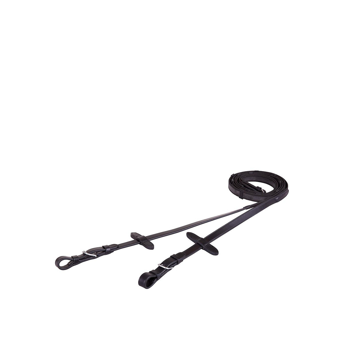 BR Web Grip Rein Linen 19mm Round Buckles