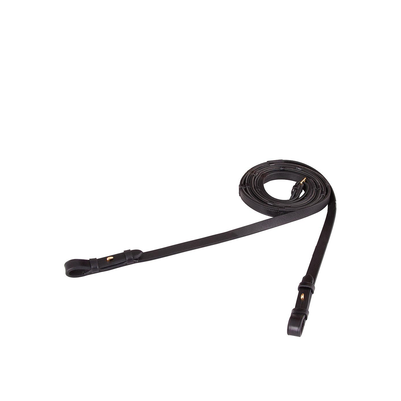 BR Grip Rein Leather non-skid 16mm blind