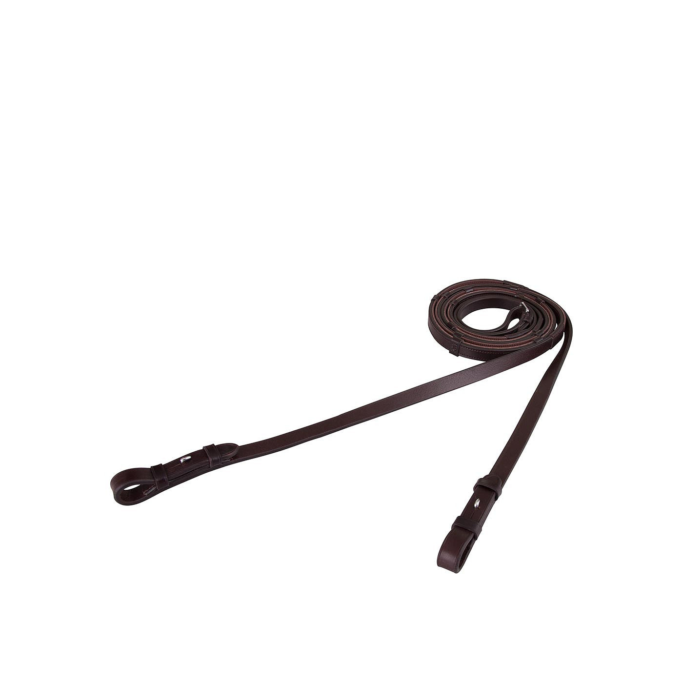 BR Grip Rein Leather non-skid 16mm blind